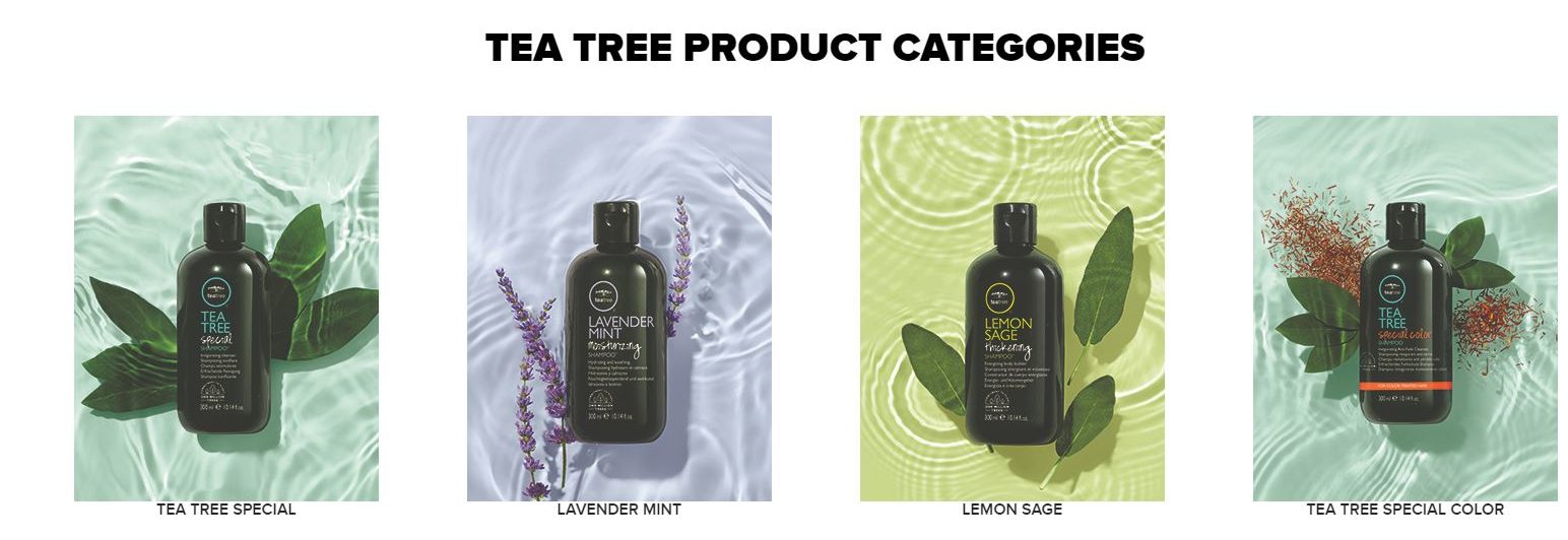 Paul Mitchell Tea Tree Products at Lloyds Clonmel Hairdressers